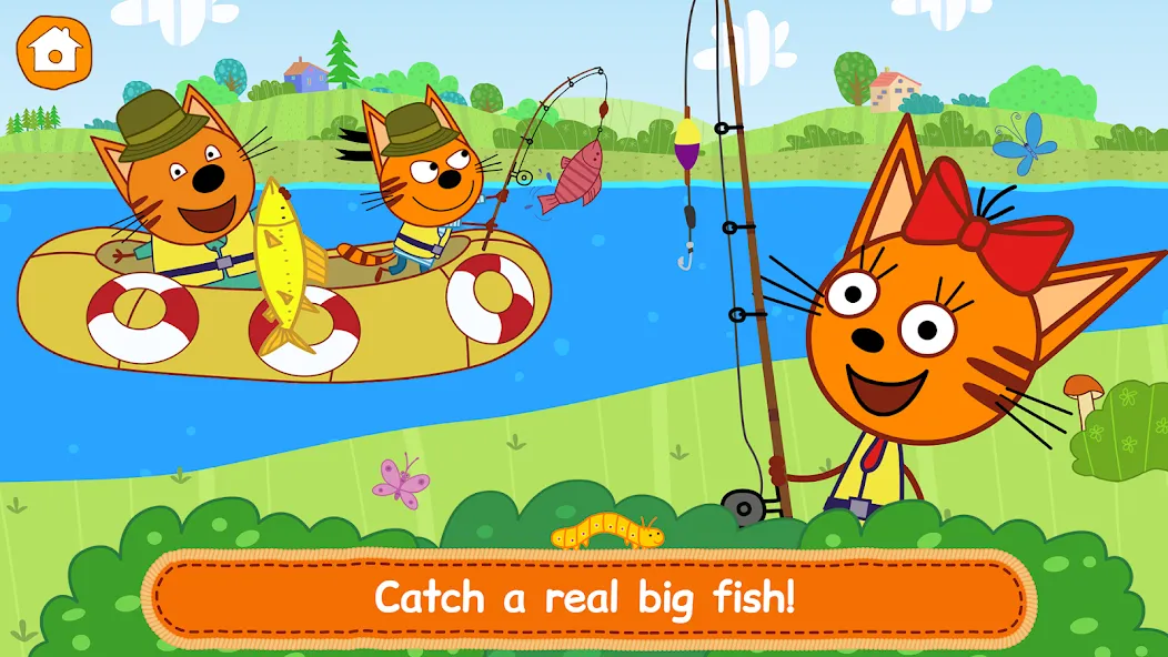 Kid-E-Cats: Kitty Cat Games! [МОД: Много денег, Монет и Все открыто] Screenshot 3