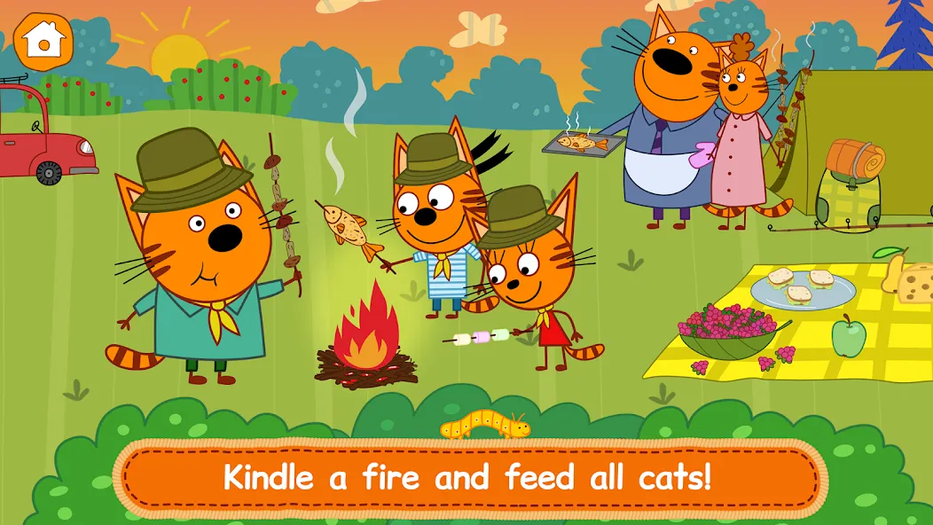 Kid-E-Cats: Kitty Cat Games! [МОД: Много денег, Монет и Все открыто] Screenshot 5