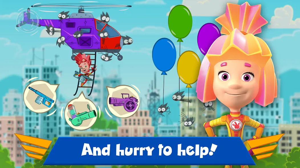 The Fixies: Fun Boy Games! [МОД: Меню, Бесконечные монеты и Открытые уровни] Screenshot 4