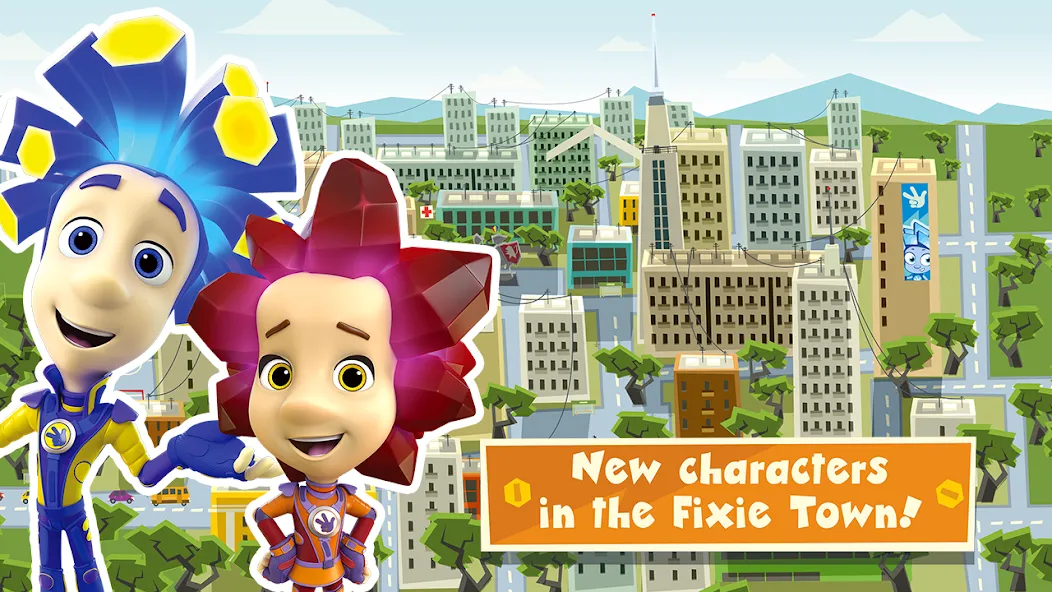 The Fixies Town Cool Kid Games [МОД: Деньги, Монеты и Меню MOD] Screenshot 1