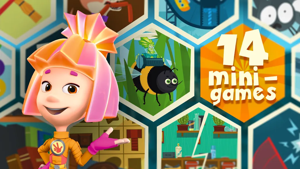 The Fixies Town Cool Kid Games [МОД: Деньги, Монеты и Меню MOD] Screenshot 2