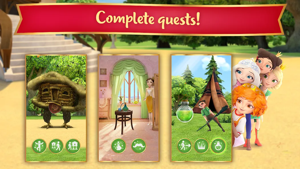 Fun Princess Games for Girls! [МОД: Много монет, Открытые уровни и Мега MOD] Screenshot 3