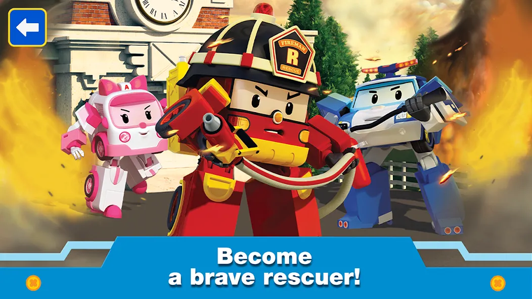 Robocar Poli: Games for Boys! [МОД: Бесконечные деньги, Монеты и Мега MOD] Screenshot 1