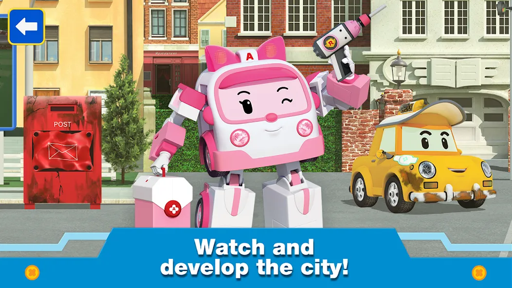Robocar Poli: Games for Boys! [МОД: Бесконечные деньги, Монеты и Мега MOD] Screenshot 2