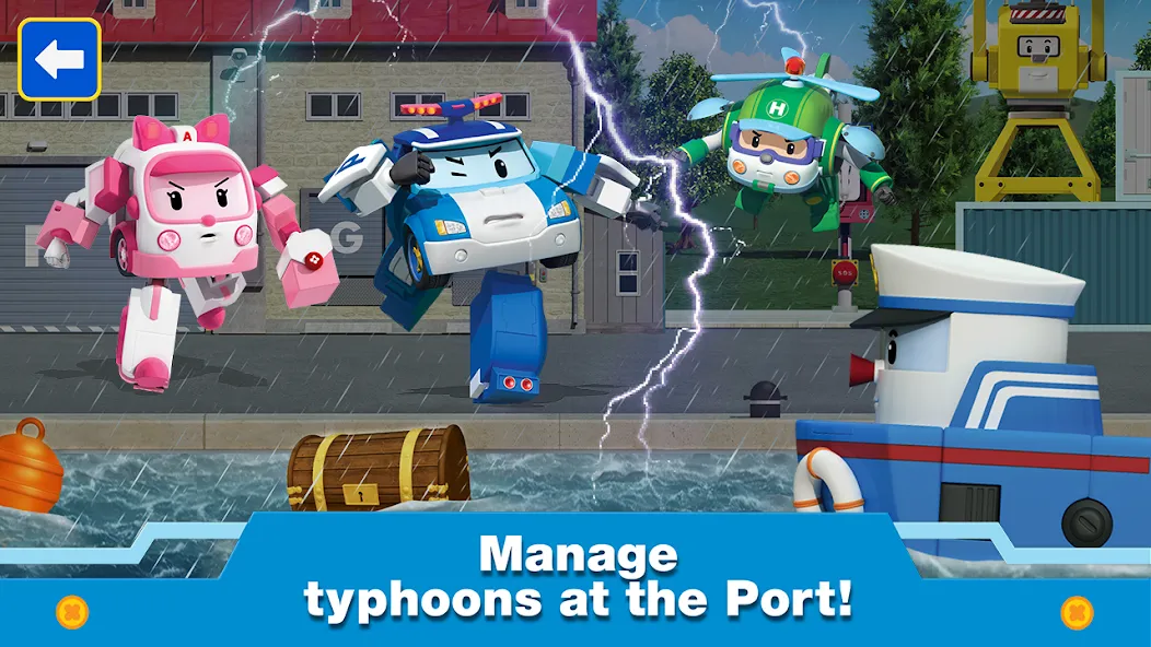 Robocar Poli: Games for Boys! [МОД: Бесконечные деньги, Монеты и Мега MOD] Screenshot 4