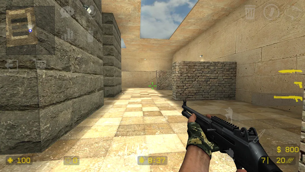 Counter Shot: Source (Каунтер Шот) [МОД: Все открыто, Дополнительные деньги и Меню MOD] Screenshot 2