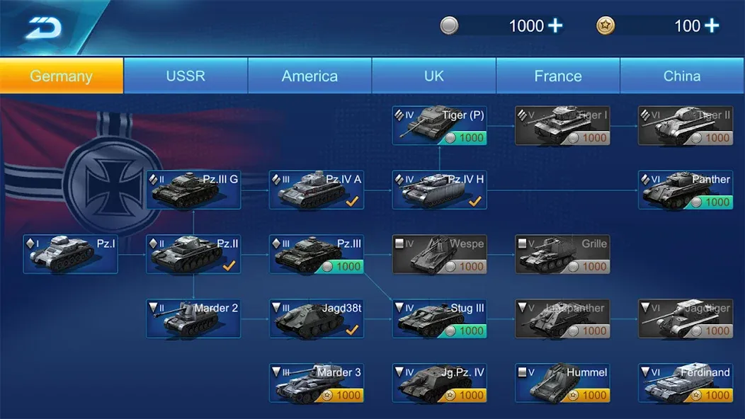 Ace Tank [МОД: Много денег, Монет и Все открыто] Screenshot 3