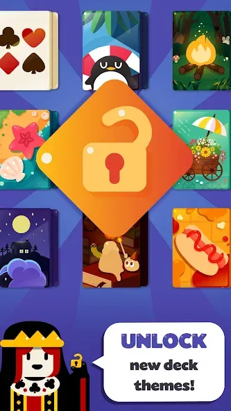 Solitaire: Decked Out [МОД: Деньги, Монеты и Меню MOD] Screenshot 2