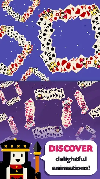 Solitaire: Decked Out [МОД: Деньги, Монеты и Меню MOD] Screenshot 3
