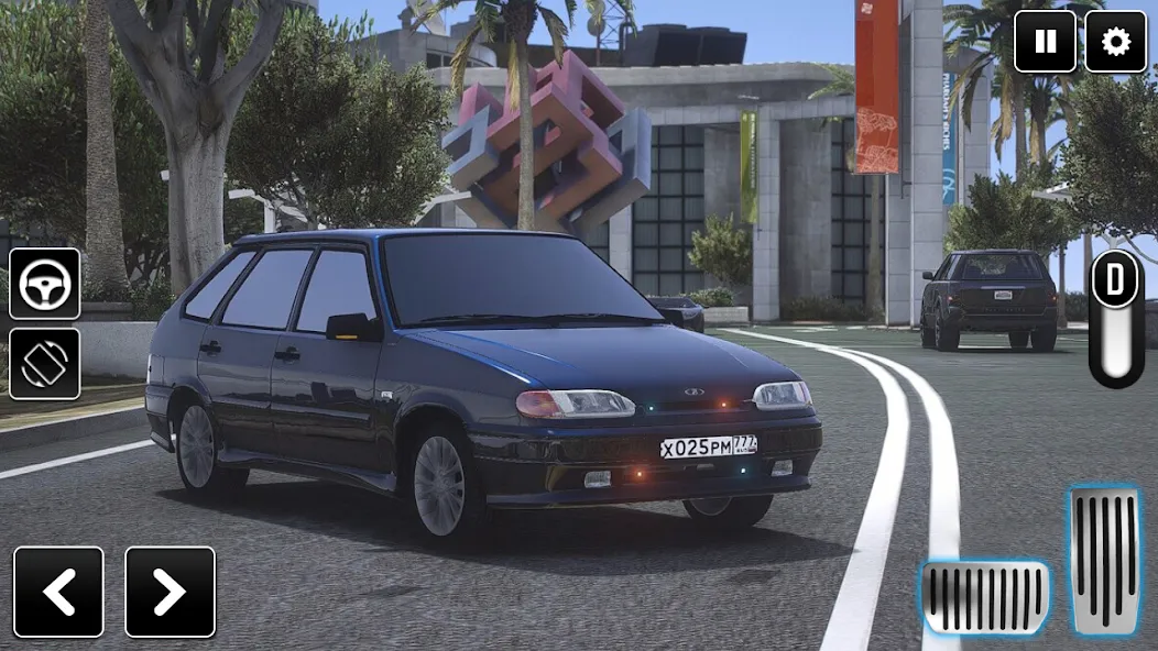 2114 Car Driving: Lada sedan [МОД: Много монет, Открытые уровни и Мега MOD] Screenshot 2