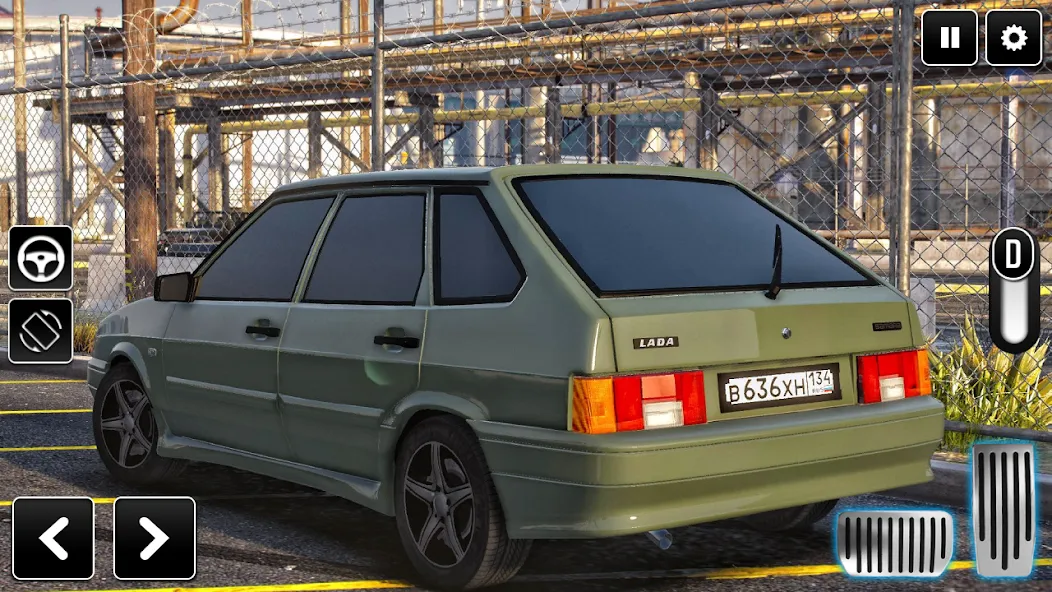 2114 Car Driving: Lada sedan [МОД: Много монет, Открытые уровни и Мега MOD] Screenshot 3
