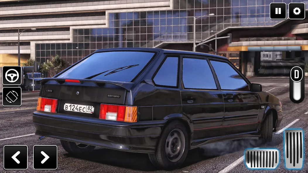 2114 Car Driving: Lada sedan [МОД: Много монет, Открытые уровни и Мега MOD] Screenshot 4