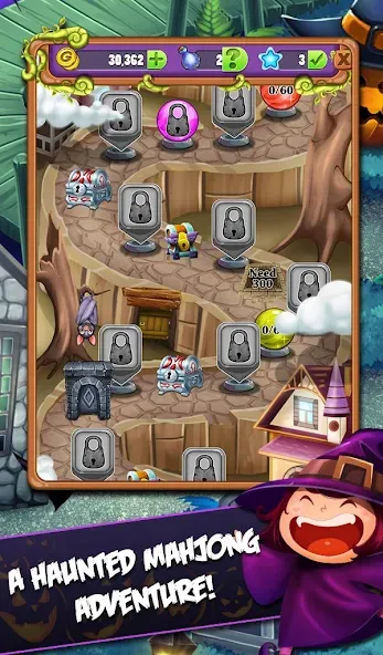 Mahjong: Secret Mansion (Маджонг) [МОД: Много денег, Монет и Все открыто] Screenshot 2
