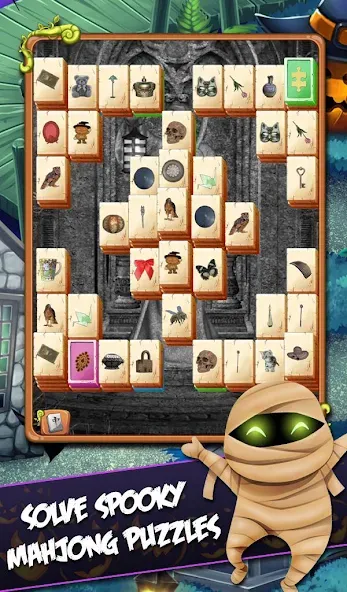 Mahjong: Secret Mansion (Маджонг) [МОД: Много денег, Монет и Все открыто] Screenshot 3