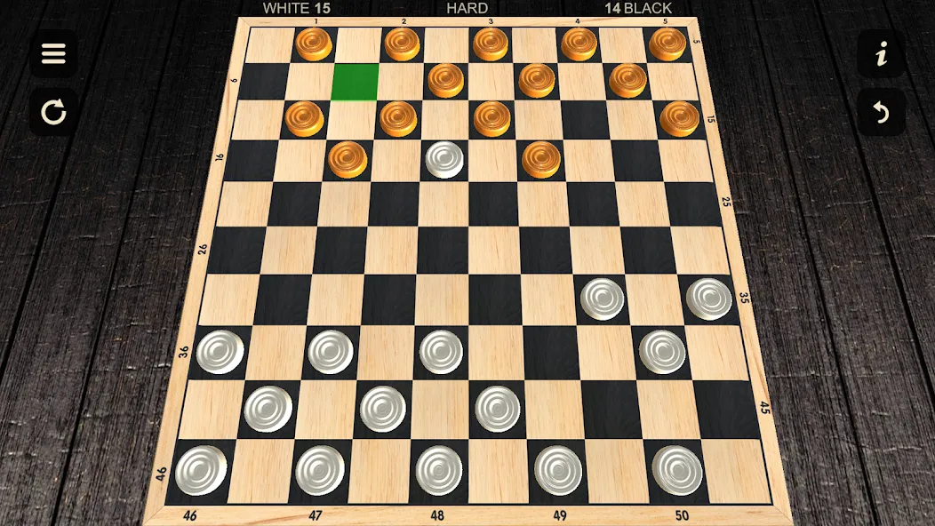 Checkers - Two player [МОД: Деньги, Монеты и Меню MOD] Screenshot 2