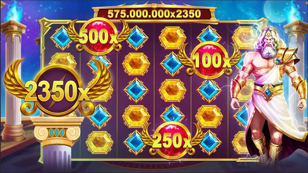 Joker King Slots Online (Джокер Кинг Слоты Онлайн) [МОД: Все открыто, Дополнительные деньги и Меню MOD] Screenshot 1