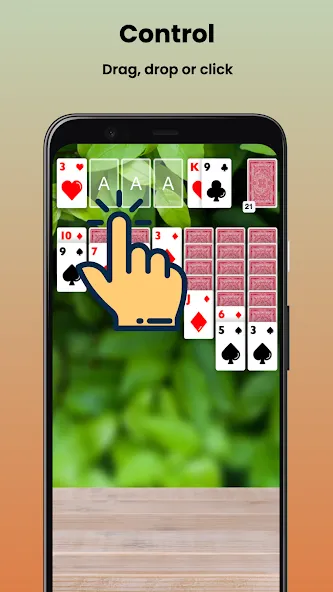 Klondike Solitaire Offline [МОД: Все открыто, Дополнительные деньги и Меню MOD] Screenshot 3