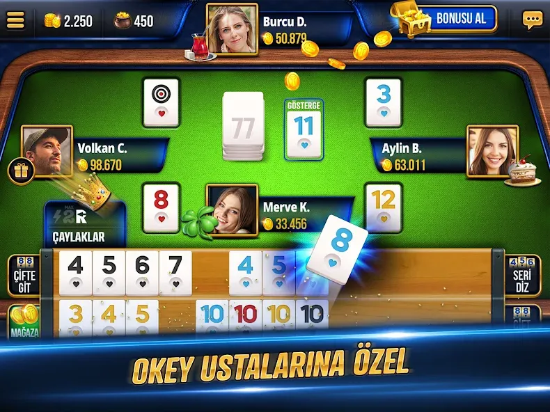 Tekel Okey (Текел Окей) [МОД: Много монет, Открытые уровни и Мега MOD] Screenshot 5
