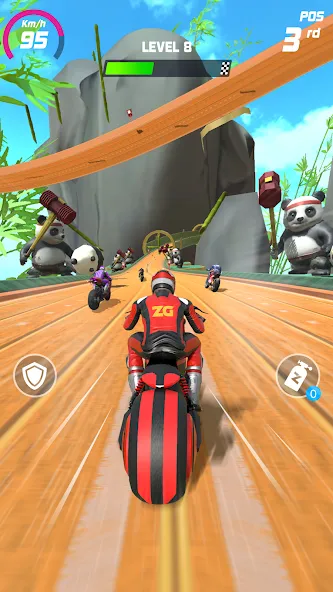Bike Race: Racing Game (Байк Гейм 3D) [MOD: Меню/Много денег] - Скриншот 3