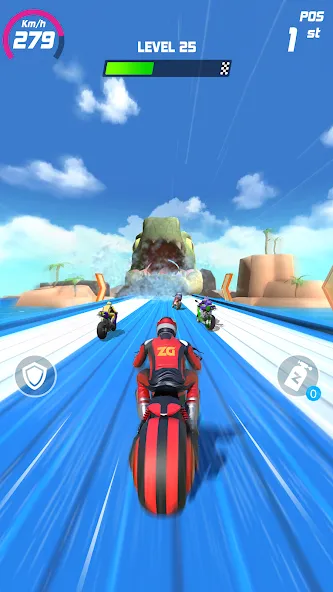 Bike Race: Racing Game (Байк Гейм 3D) [MOD: Меню/Много денег] - Скриншот 5