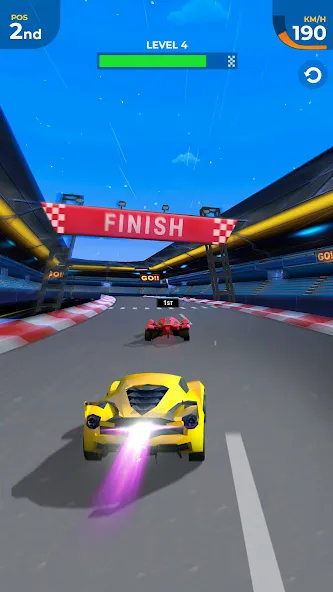 Car Race 3D: Car Racing (Гонки на машинах 3D) [МОД: Бесконечные деньги, Монеты и Мега MOD] Screenshot 2