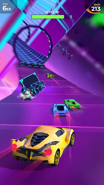 Car Race 3D: Car Racing (Гонки на машинах 3D) [МОД: Бесконечные деньги, Монеты и Мега MOD] Screenshot 3