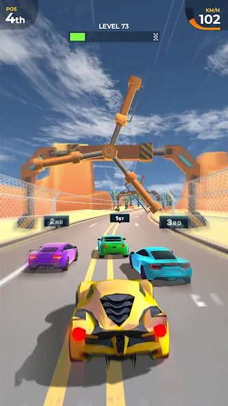 Car Race 3D: Car Racing (Гонки на машинах 3D) [МОД: Бесконечные деньги, Монеты и Мега MOD] Screenshot 4