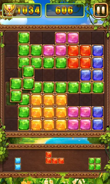 Puzzle Block Jewels (Пазл Блок Драгоценности) [МОД: Много денег, Монет и Все открыто] Screenshot 2