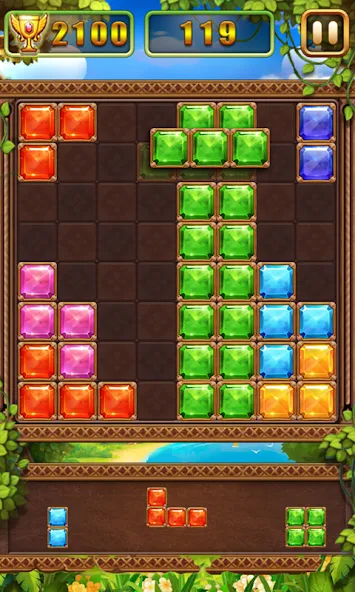 Puzzle Block Jewels (Пазл Блок Драгоценности) [МОД: Много денег, Монет и Все открыто] Screenshot 3