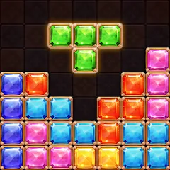 Скачать Puzzle Block Jewels (Пазл Блок Драгоценности) [МОД: Много денег, Монет и Все открыто] | Взлом Puzzle Block Jewels на Андроид