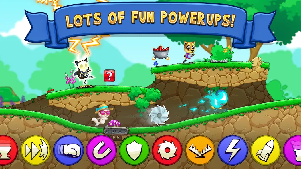 Fun Run 3 - Multiplayer Games (Фан Ран 3) [МОД: Меню, Бесконечные монеты и Открытые уровни] Screenshot 1