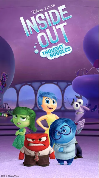 Inside Out Thought Bubbles [МОД: Меню, Бесконечные монеты и Открытые уровни] Screenshot 1