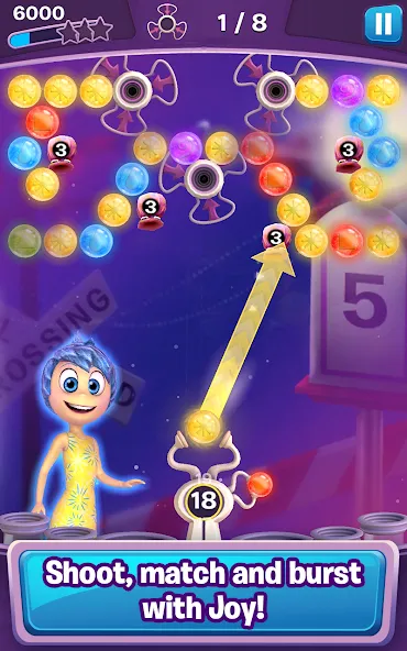 Inside Out Thought Bubbles [МОД: Меню, Бесконечные монеты и Открытые уровни] Screenshot 4