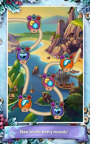 Words of Wonder : Match Puzzle (Вордс оф Вандер) [MOD: Разблокировано] - Скриншот 3