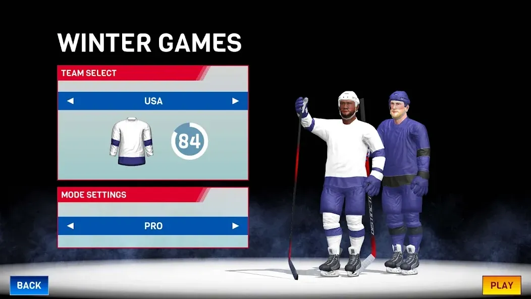 Hockey All Stars (Хоккей Олл Старс) [МОД: Деньги, Монеты и Меню MOD] Screenshot 4