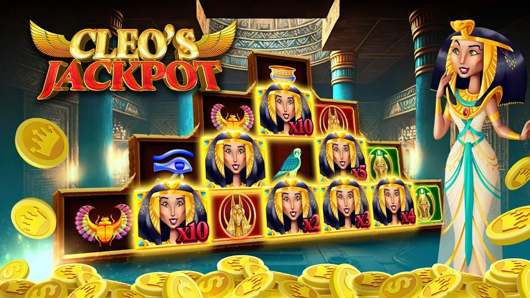Best Casino Legends 777 Slots (Бест Казино Легенды 777 Слотс) [МОД: Меню, Бесконечные монеты и Открытые уровни] Screenshot 1