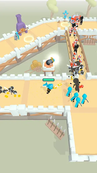 Wild Archer: Castle Defense (Ланд Инвейдер) [МОД: Много монет, Открытые уровни и Мега MOD] Screenshot 1