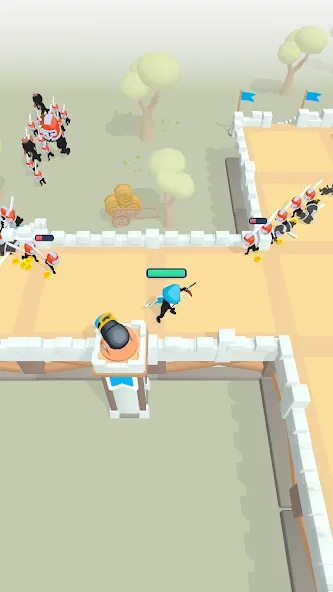 Wild Archer: Castle Defense (Ланд Инвейдер) [МОД: Много монет, Открытые уровни и Мега MOD] Screenshot 2
