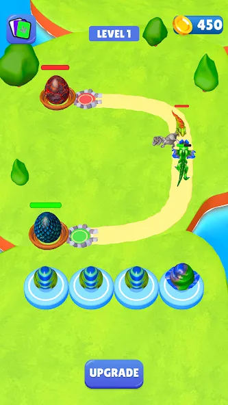Dino Merge (Дино Мердж) [МОД: Много денег, Монет и Все открыто] Screenshot 1