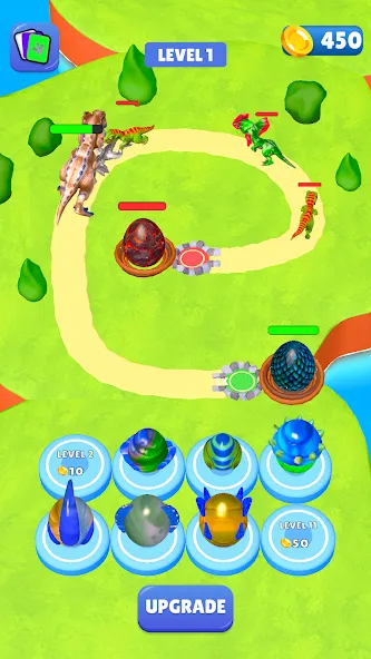 Dino Merge (Дино Мердж) [МОД: Много денег, Монет и Все открыто] Screenshot 4