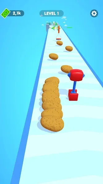 Potato Rush (Потейто Раш) [МОД: Много монет, Открытые уровни и Мега MOD] Screenshot 5