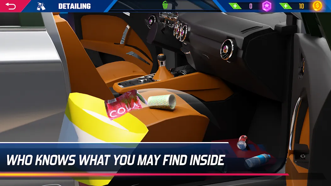 Car Detailing Simulator 2023 [МОД: Деньги, Монеты и Меню MOD] Screenshot 3