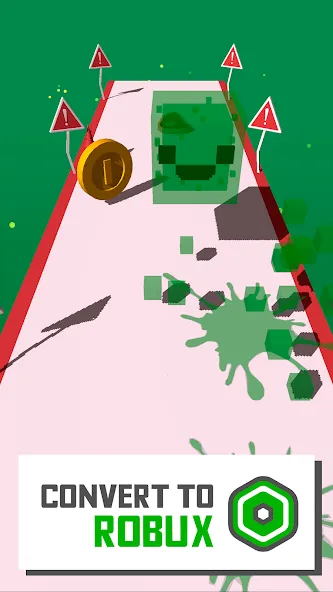 Slime Rush Robux Roblominer (Слайм Раш Робукс) [МОД: Бесконечные деньги, Монеты и Мега MOD] Screenshot 1
