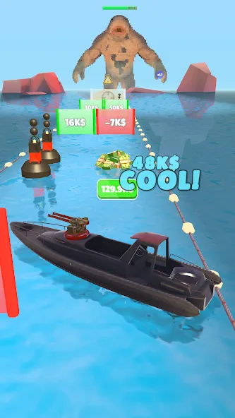 Boat Evolution (Боат Эволюшн) [МОД: Все открыто, Дополнительные деньги и Меню MOD] Screenshot 2