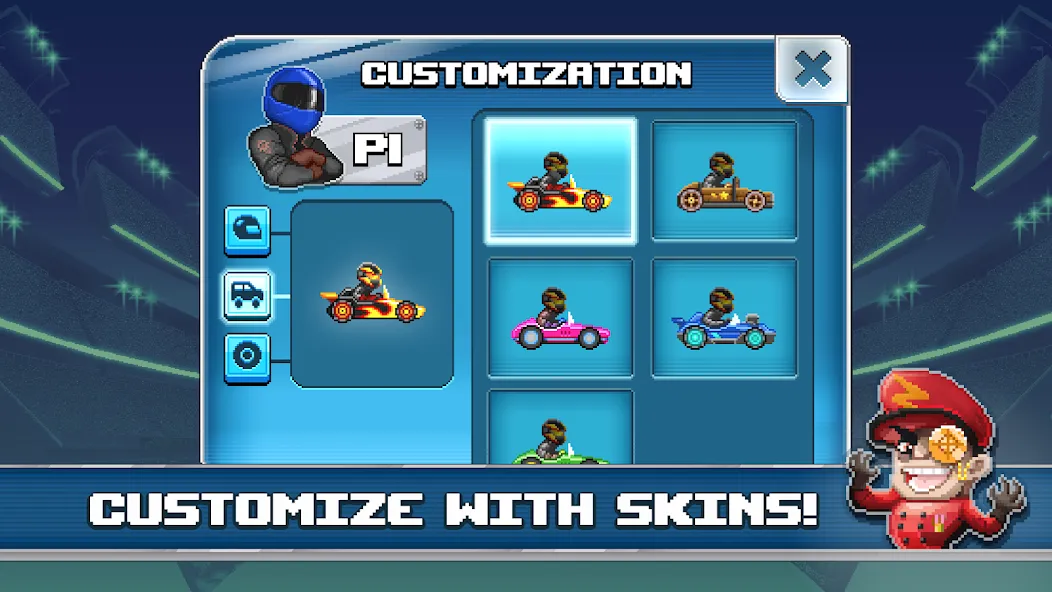 Drive Ahead! Sports [МОД: Меню, Бесконечные монеты и Открытые уровни] Screenshot 4