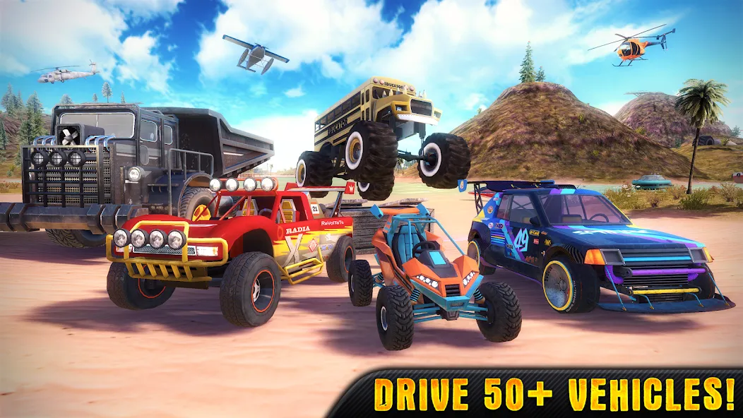 OTR - Offroad Car Driving Game (ОТР) [МОД: Деньги, Монеты и Меню MOD] Screenshot 1