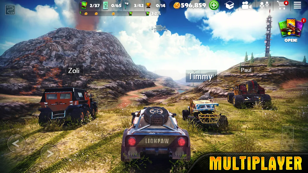 OTR - Offroad Car Driving Game (ОТР) [МОД: Деньги, Монеты и Меню MOD] Screenshot 3