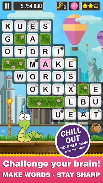 Word Wow Around the World (Уорд Вау Вокруг Мира) [МОД: Бесконечные деньги, Монеты и Мега MOD] Screenshot 5