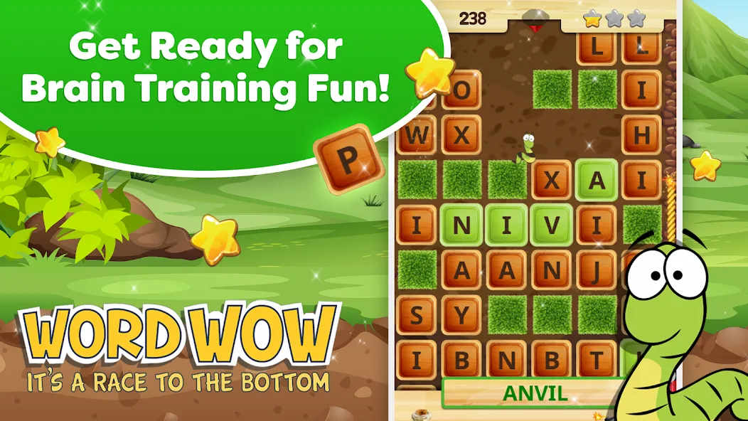 Word Wow - Brain training fun (Ворд Вау) [МОД: Много денег, Монет и Все открыто] Screenshot 1