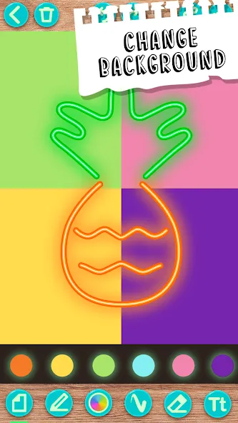 Draw Doodle - Kids drawing [МОД: Много монет, Открытые уровни и Мега MOD] Screenshot 5